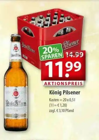 Getränkeland König Pilsener Angebot