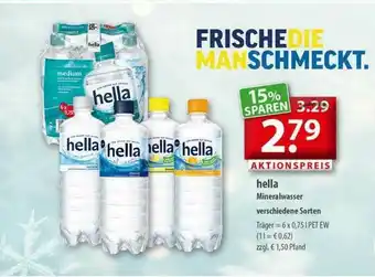 Getränkeland Hella Mineralwasser Angebot