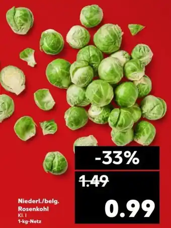 Kaufland Rosenkohl 1kg Angebot