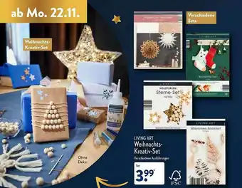 Aldi Nord Living Art Weihnachts-kreativ-set Angebot