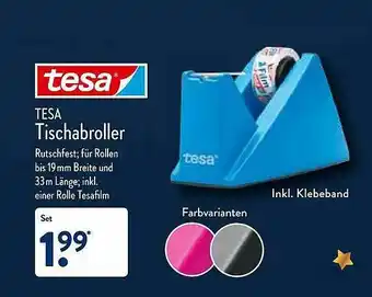 Aldi Nord Tesa Tischabroller Angebot