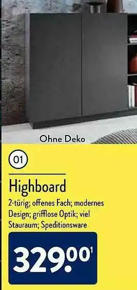 Aldi Nord Highboard Angebot