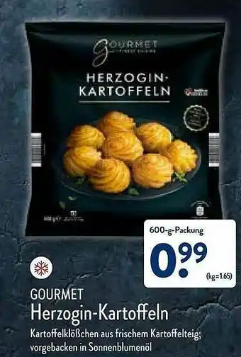 Aldi Nord Gourmet Herzogin-kartoffeln Angebot