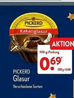 Aldi Nord Pickerd Glasur Angebot