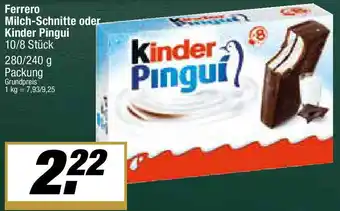 L. STROETMANN GROSSMARKT Ferrero Milch-Schnitte oder Kinder Pingui Angebot