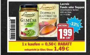 dodenhof Lacroix Fonds Oder Suppen Angebot