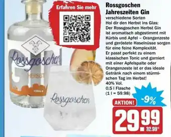 dodenhof Rossgoschen Jahreszeiten Gin Angebot