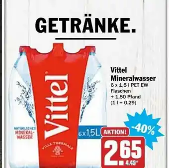 dodenhof Vittel Mineralwasser Angebot