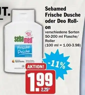 dodenhof Sebamed Frische Dusche Oder Deo Roll-on Angebot