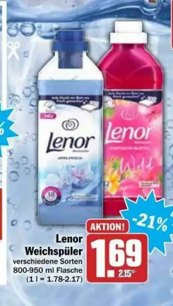 dodenhof Lenor Weichspüler Angebot