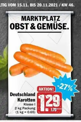 dodenhof Deutschland Karotten Angebot