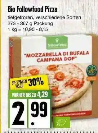 Edeka Bio Followfood Pizza Angebot