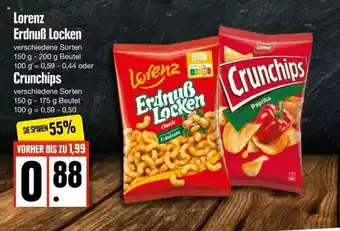 Edeka Lorenz Erdnuß Locken Oder Crunchips Angebot