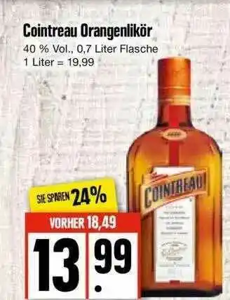 Edeka Cointreu Orangenlikör Angebot