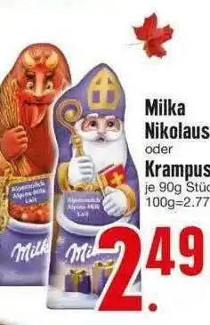 Edeka Milka Nikolaus Oder Krampus Angebot
