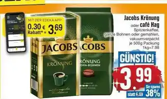 Edeka Jacobs Krönung Oder Café Hag Angebot