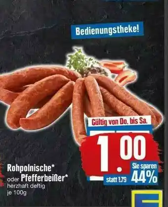 Edeka Rohpolnische Oder Pfefferbeißer Angebot