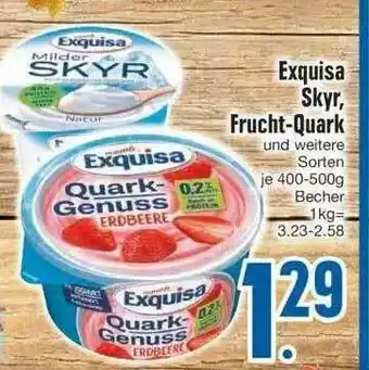 Edeka Exquisa Skyr, Frucht-quark Angebot