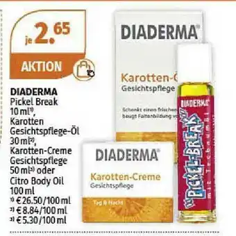 Müller Diaderma Pickel Break Angebot