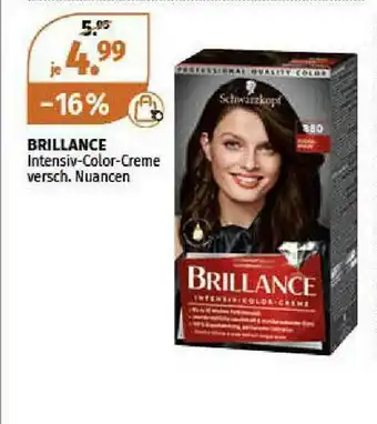 Müller Brillance Intensive Color Creme Angebot