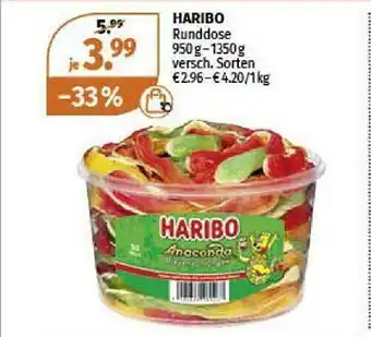 Müller Haribo Runddose Angebot