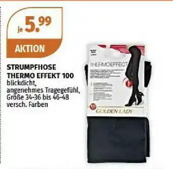 Müller Strumpfhose Thermo Effect 100 Angebot