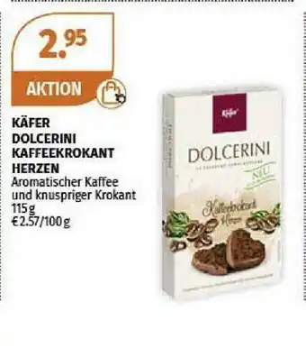 Müller Käfer Dolcerini Kaffeekrokant Herzen Angebot