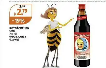 Müller Rotbäckchen Säfte Angebot