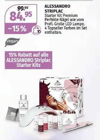 Müller Alessandro Striplac Starter Kit Premium Angebot