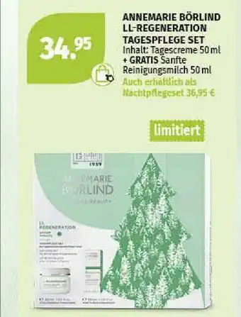 Müller Annemarie Börlind Ll-regeneration Tagespflege Set Angebot