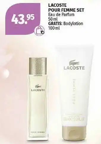 Müller Lacoste Pour Femme Set Eau De Parfum Angebot