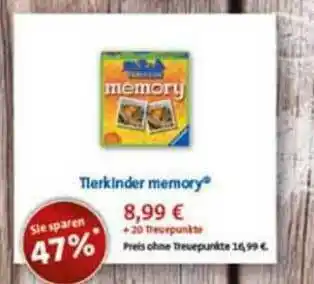 nah & gut Tierkinder Memory Angebot