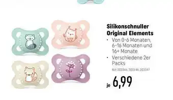 Smyths Toys Silikonschnuller Original Elements Angebot