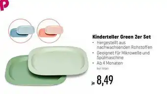 Smyths Toys Kinderteller Green 2er Set Angebot