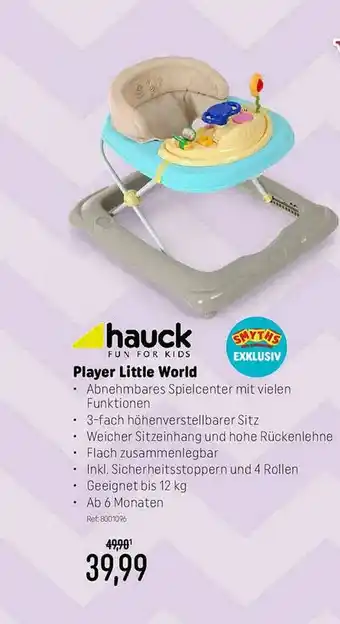 Smyths Toys Hauck Player Little World Angebot