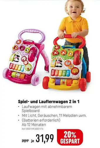 Smyths Toys Spiel- Und Lauflernwagen 2in1 Angebot