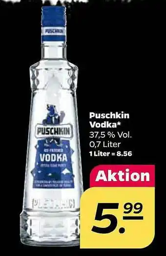 NETTO Puschkin Vodka Angebot