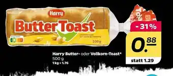 NETTO Harry Butter- Oder Vollkorn-toast Angebot