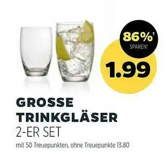 NETTO Grosse Trinkgläser Angebot