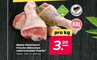 NETTO Meine Fleischerei Frische Hähnchenunterschenkel Family Angebot