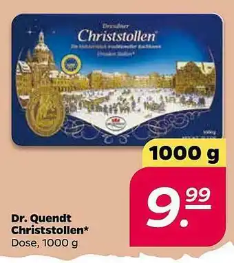 NETTO Dr. Quendt Christstollen Angebot