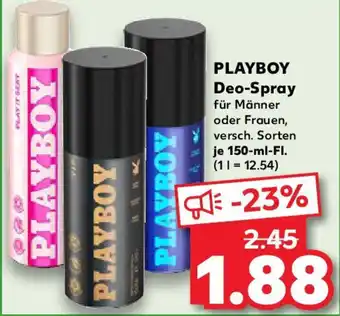 Kaufland PLAYBOY Deo-Spray Angebot