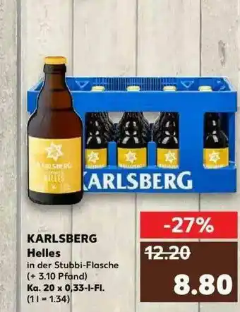 Kaufland Karlsberg Helles Angebot