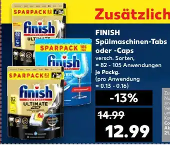 Kaufland FINISH Spülmaschinen-Tabs oder -Caps Angebot