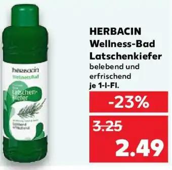 Kaufland HERBACIN Wellness-Bad Latschenkiefer Angebot