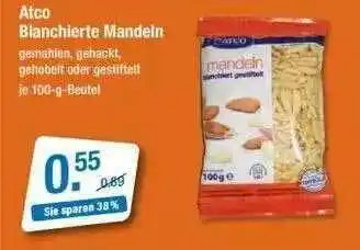 V Markt Atco Blanchierte Mandeln Angebot