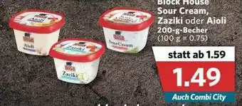 Combi Block House Sour Cream Zaziki Oder Aioli Angebot