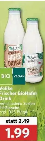 Combi Velike Frischer Biohafer Drink Angebot