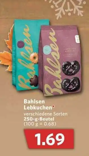 Combi Bahlsen Lebkuchen Angebot