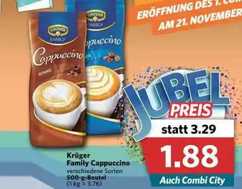 Combi Krüger Family Cappuccino Angebot